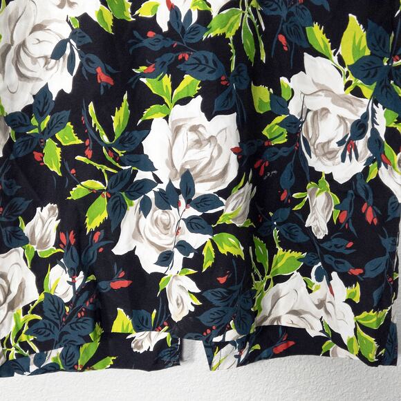 Carol Anderson California Womens Dress Sz 6 Vintage Cottagecore Floral 90s Retro - Picture 6 of 8